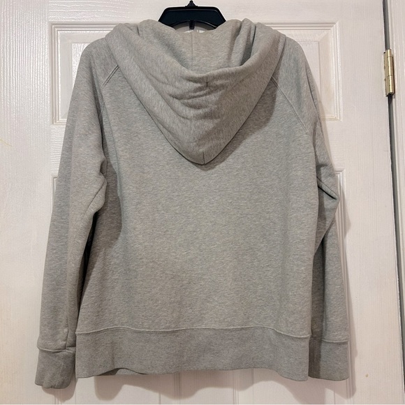 GAP Full Zip Front Hoodie Women’s Size XL Gray Pink - Picture 2 of 6